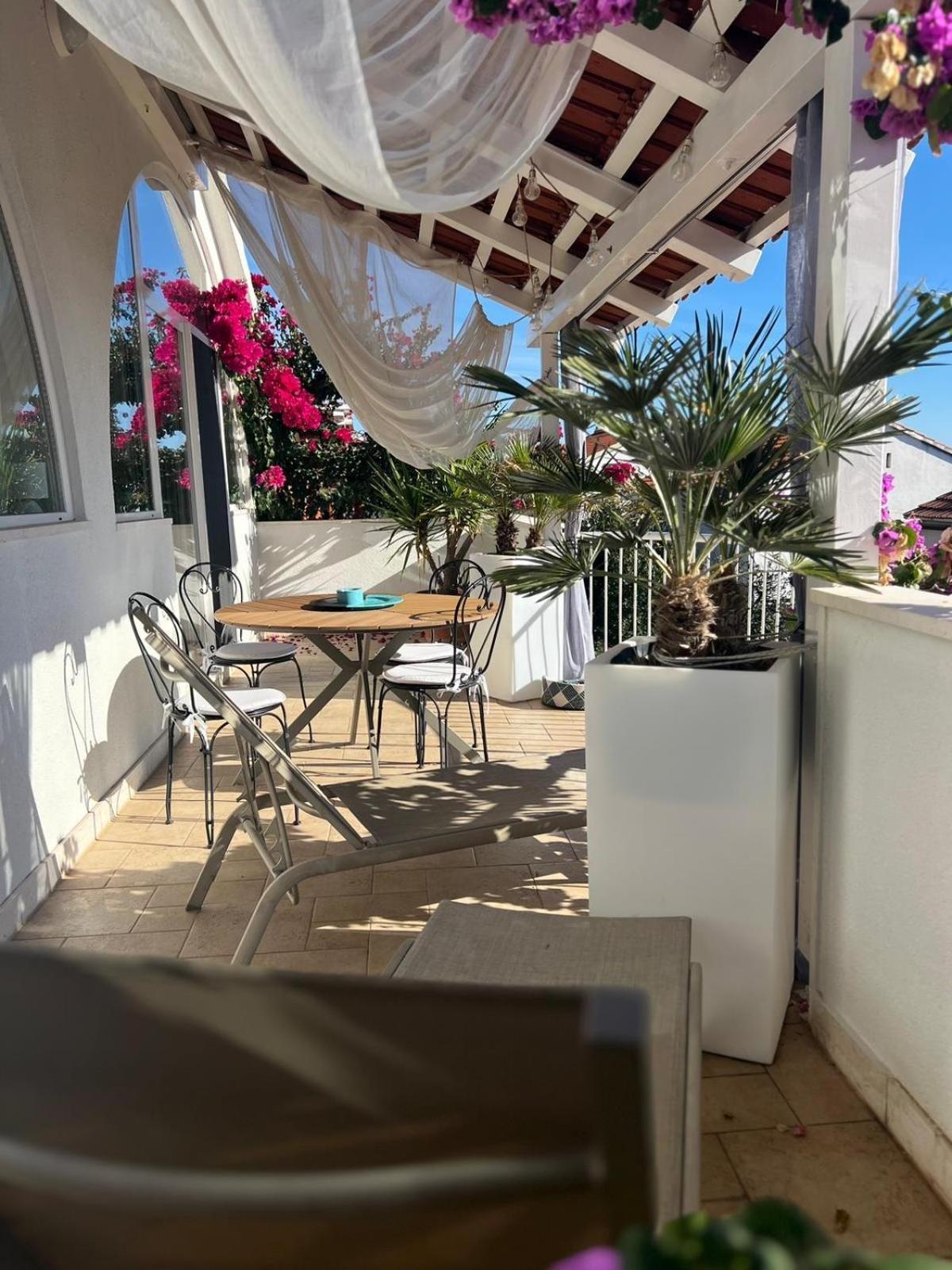 Trogir Ciovo Big Seaview Apartment Near The Sea Екстер'єр фото